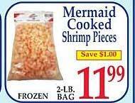 DeMoulas Market Basket Mermaid Cooked Shrimp Pieces offer