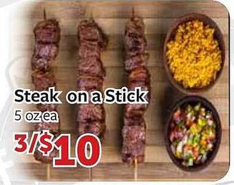 Fareway Steak On A Stick offer
