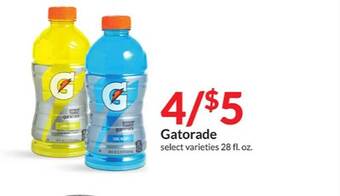 Hy-Vee Gatorade offer