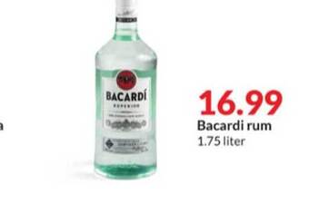 Hy-Vee Bacardi Rum offer