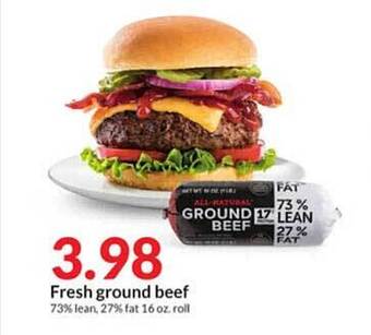 Hy-Vee Fresh Ground Beef offer
