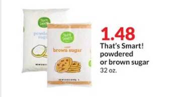 Hy-Vee That's Smart! Powdered Or Brown Sugar offer