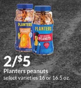 Hy-Vee Planters Peanuts offer