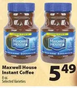 Maxwell House Instant Coffee