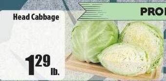 Times Supermarkets Head Cabbage offer