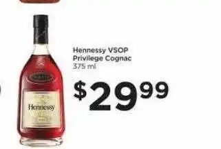 Food 4 Less Hennessy Vsop Privilege Cognac offer