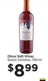 Food 4 Less Oliver Soft Wines offer