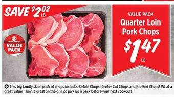 Rouses Quarter Loin Pork Chops offer
