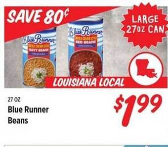 Rouses Blue Runner Beans offer