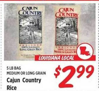 Rouses Cajun Country Rice offer