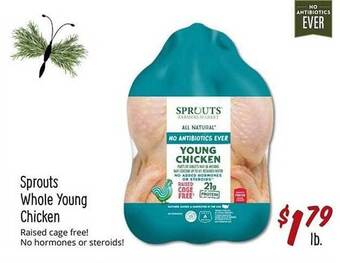 Sprouts Farmers Market Sprouts Whole Young Chicken offer