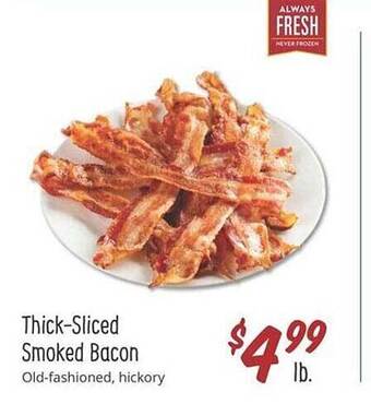 Sprouts Farmers Market Thicksliced Smoked Bacon offer