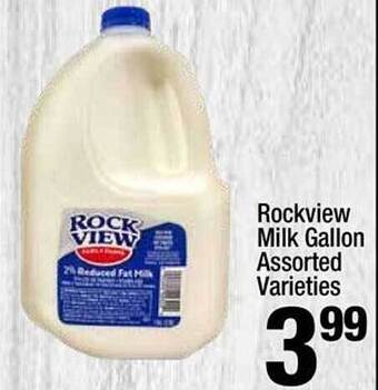 Super King Markets Rockview Milk Gallon Assorted Varieties offer