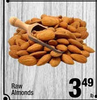 Super King Markets Raw Almonds offer