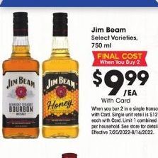 Ralphs Jim Beam offer