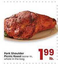Albertsons Pork Shoulder Picnic Roast offer
