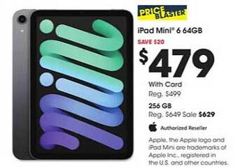 Fred Meyer Ipad Mini 6 64gb offer