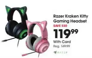 Razer Kraken Kitty Gaming Heaset