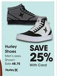 Fred Meyer Hurley Shoes offer