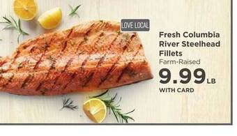 QFC Fresh Columbia River Steelhead Fillets offer