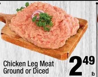 Super King Markets Chiken Leg Meat Ground Or Diced offer