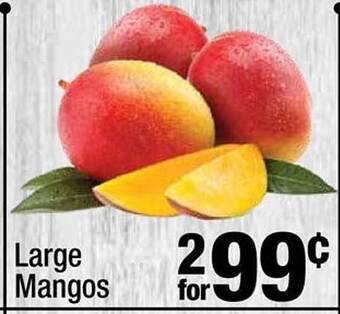 Super King Markets Large Mangos offer