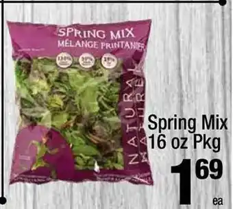 Super King Markets Spring Mix 16 Oz offer