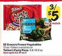 Winn Dixie Se Grocers Frozen Vegetables offer