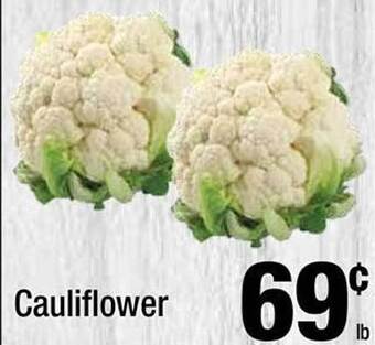 Super King Markets Cauliflower offer