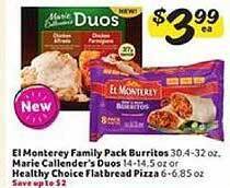 Winn Dixie El Monterey Family Pack Burritos offer
