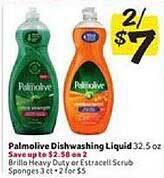 Winn Dixie Palmolive Dishwashing Liquid offer