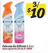 Winn Dixie Febreze Air Effects offer