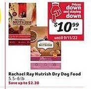 Winn Dixie Rachael Ray Nutrish Dry Dog Food offer