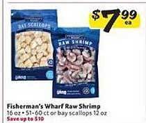 Winn Dixie Fisherman's Wharf Raw Shrimp offer