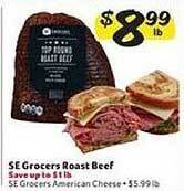 Winn Dixie Se Grocers Roast Beef offer