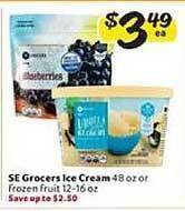 Winn Dixie Se Grocers Ice Cream offer