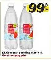 Winn Dixie Se Grocers Sparkling Water offer