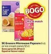 Winn Dixie Se Grocers Microwave Popcorn offer