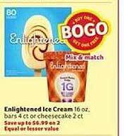 Winn Dixie Enlightened Ice Cream offer