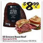 Winn Dixie Se Grocers Roast Beef offer