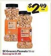 Winn Dixie Se Grocers Peanuts offer