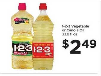 Food 4 Less 1-2-3 Vegetable Or Canola Oil offer