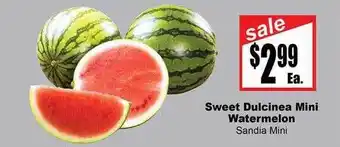 Rancho Markets Sweet Dulcinea Mini Watermelon offer