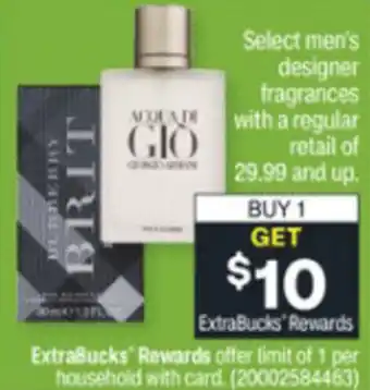 CVS Acqua Di Gio Giorgio Armani offer