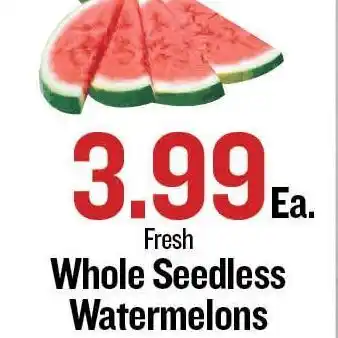 Whole Seedless Watermelon