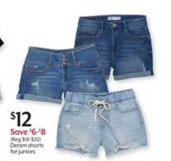 Bealls Denim shorts for juniors offer