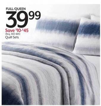 Bealls Quilt sets offer