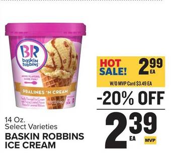 Food Lion Baskin robbins ice cream offer