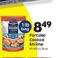 Save a Lot Portside cooked shrimp offer
