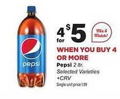 Stater Bros Pepsi offer